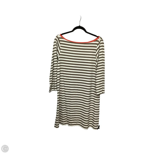 Dress Casual Midi By Anne Cole In Striped Pattern, Size: Xl