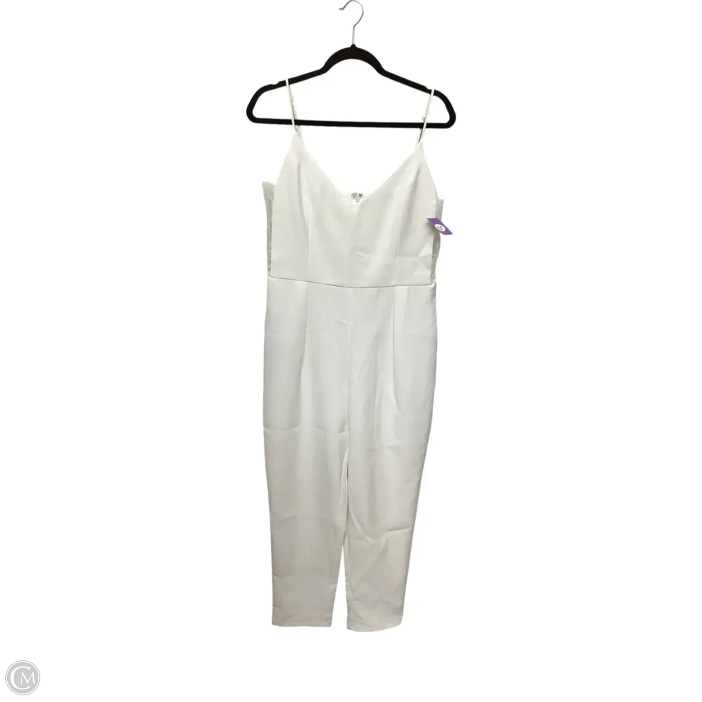 Jumpsuit By Gb In White, Size: L