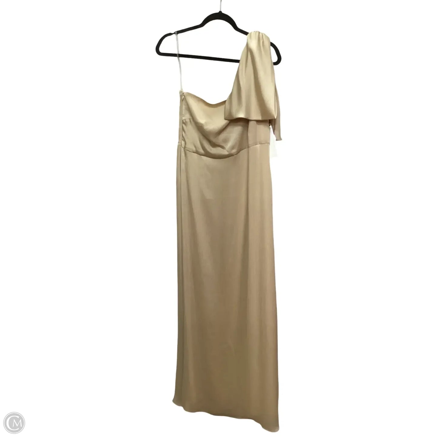 Designer Dress Party Long By Sachin & Babi In Tan, Size: 12