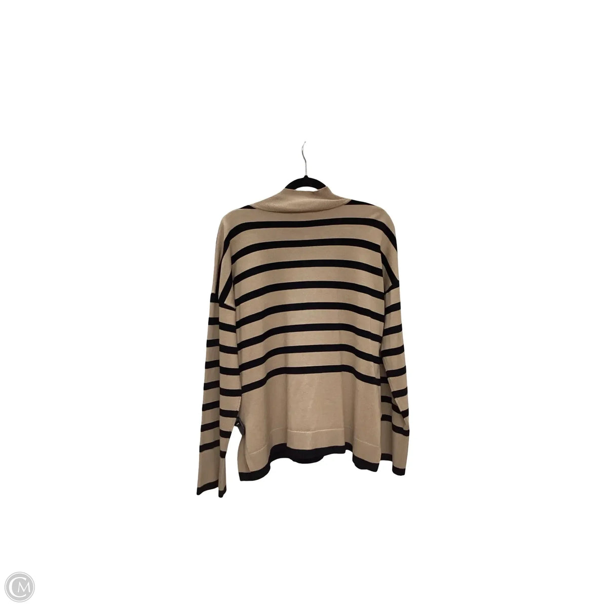 Sweater By Cable And Gauge In Striped Pattern, Size: Xl