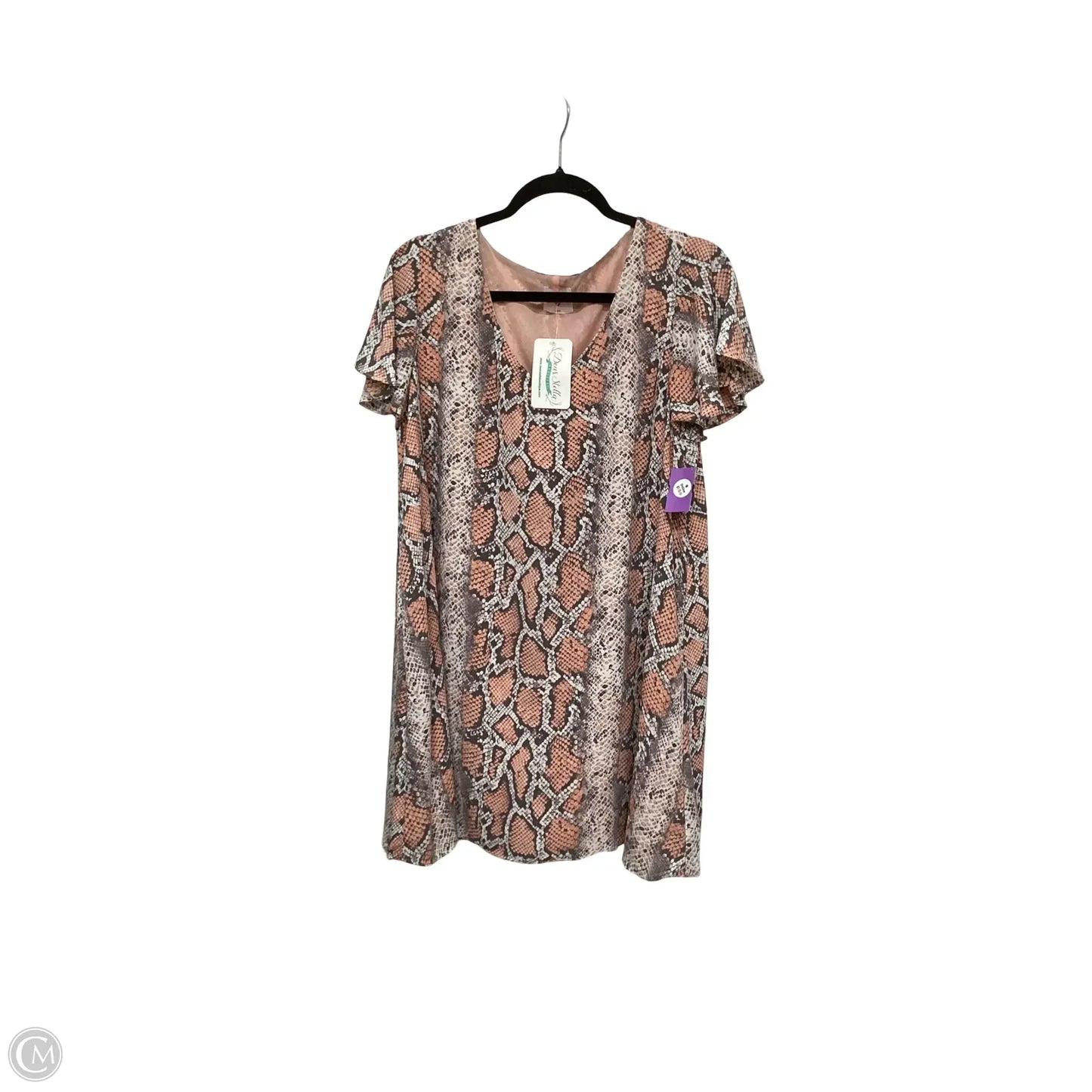 Dress Casual Short By Buddy Love In Orange, Size: M