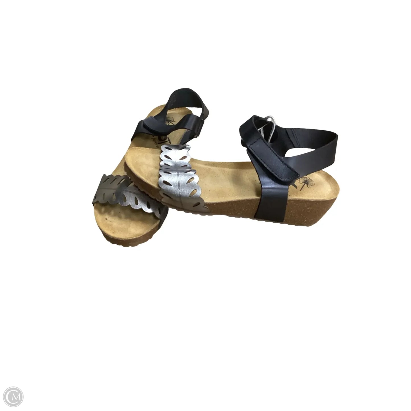 Sandals Heels Wedge By Otbt In Brown, Size: 8