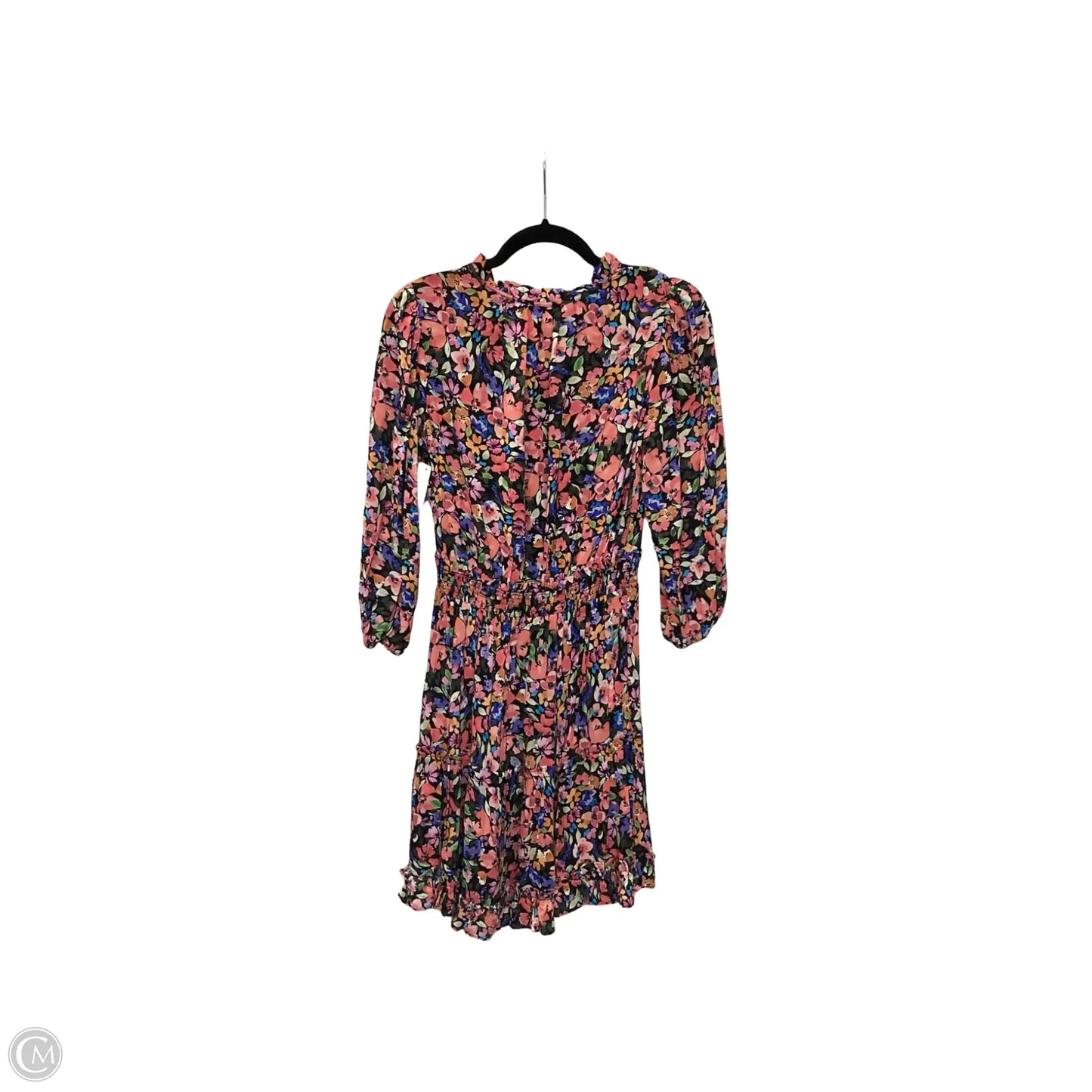 Designer Dress Casual Midi By Shoshanna In Floral Print, Size: 2