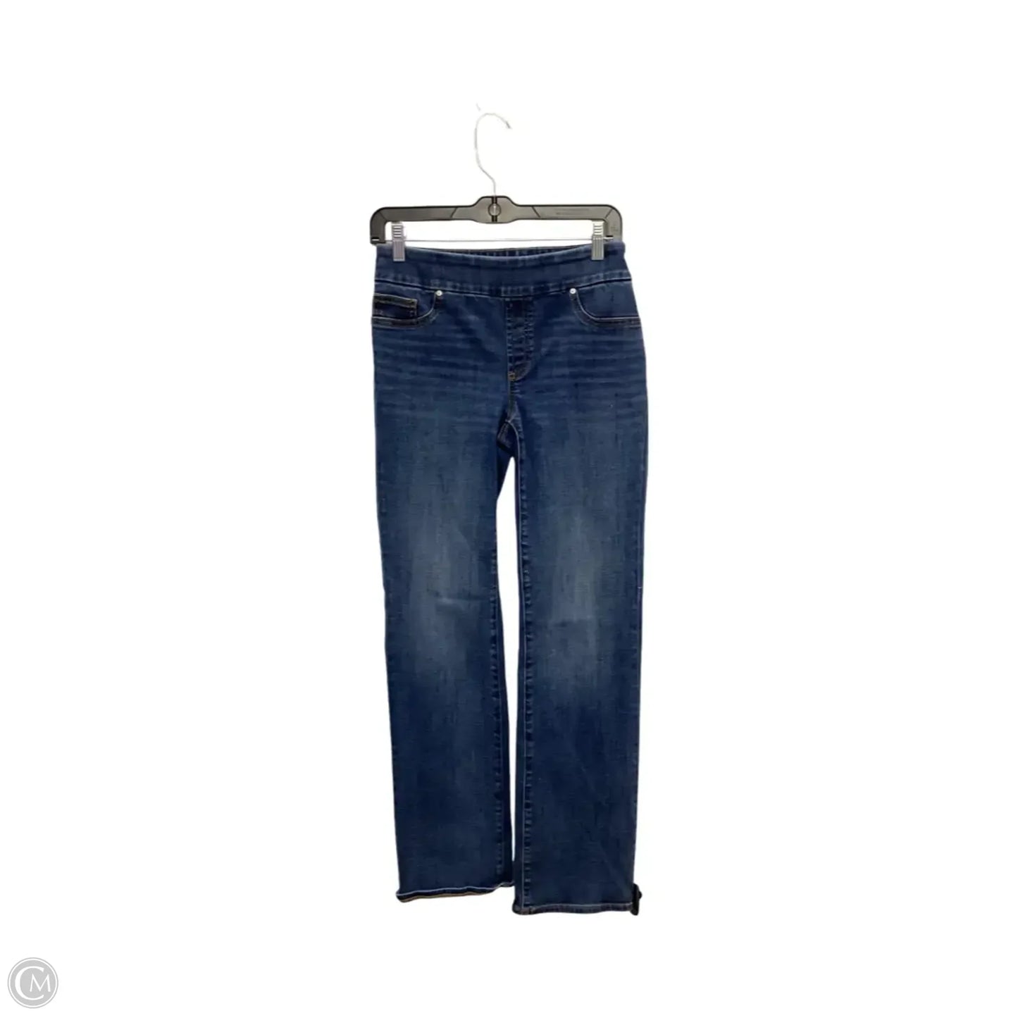 Jeans Boot Cut By Chicos In Blue Denim, Size: Xs
