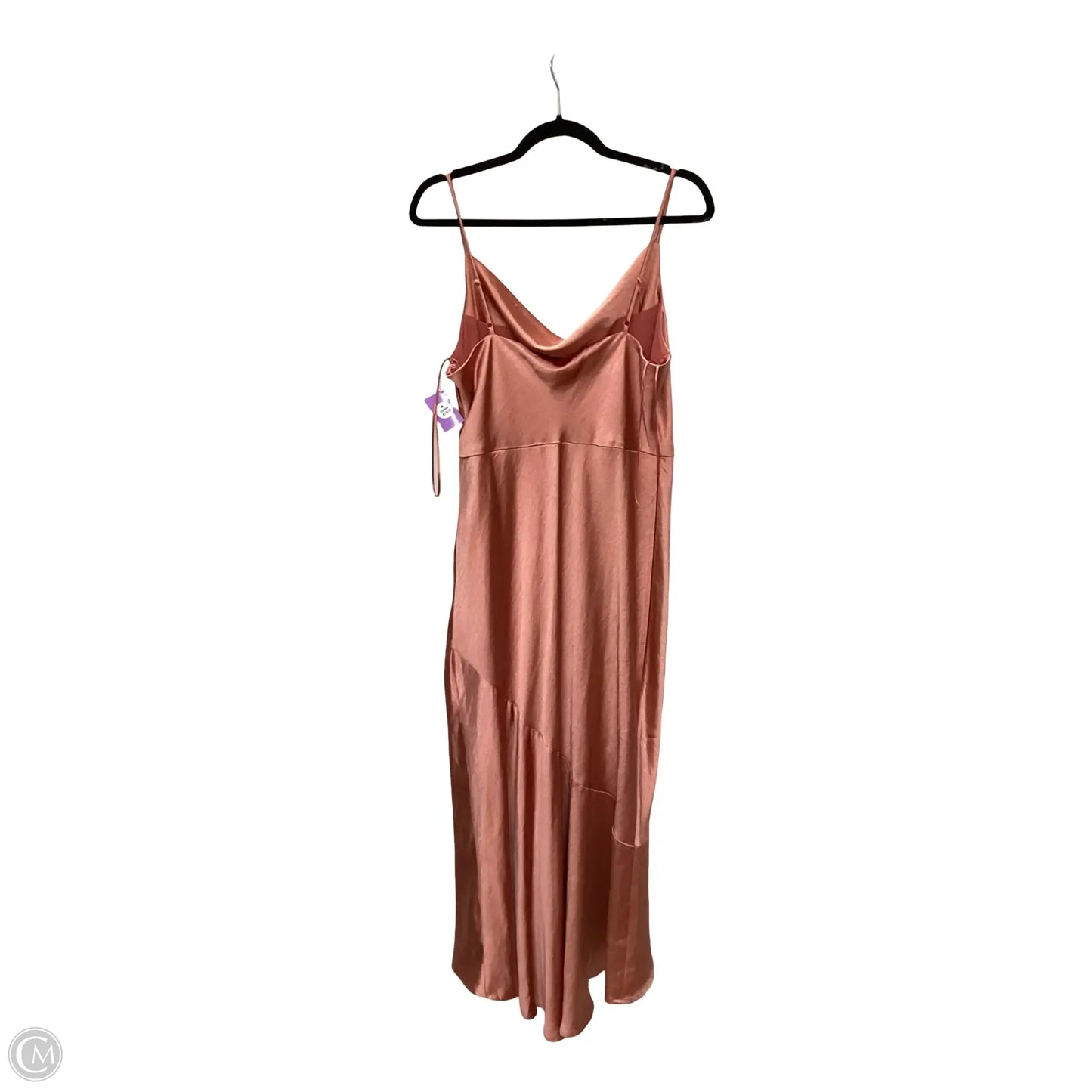Dress Party Midi By Skies Are Blue In Peach, Size: L