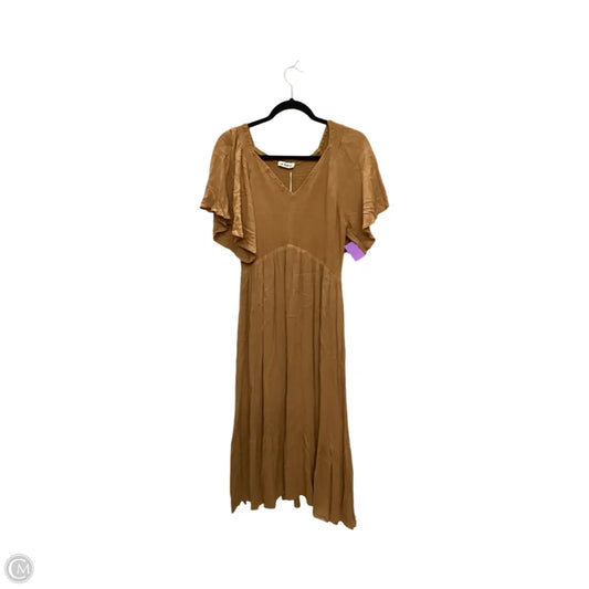 Dress Casual Maxi By In Loom In Yellow, Size: L