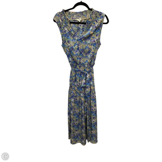 Dress Casual Maxi By Entro In Floral Print, Size: L