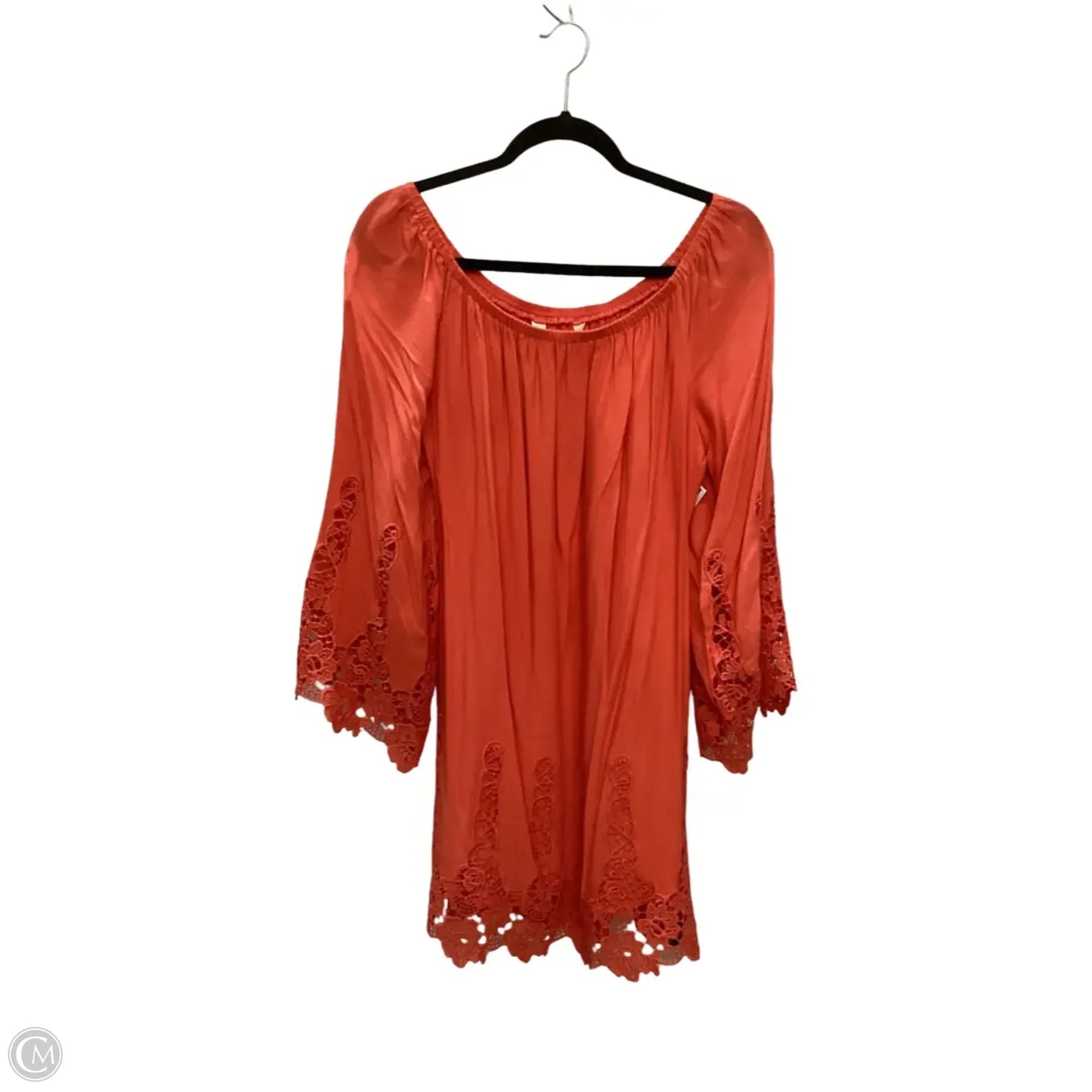 Dress Casual Short By Tantrums In Orange, Size: L