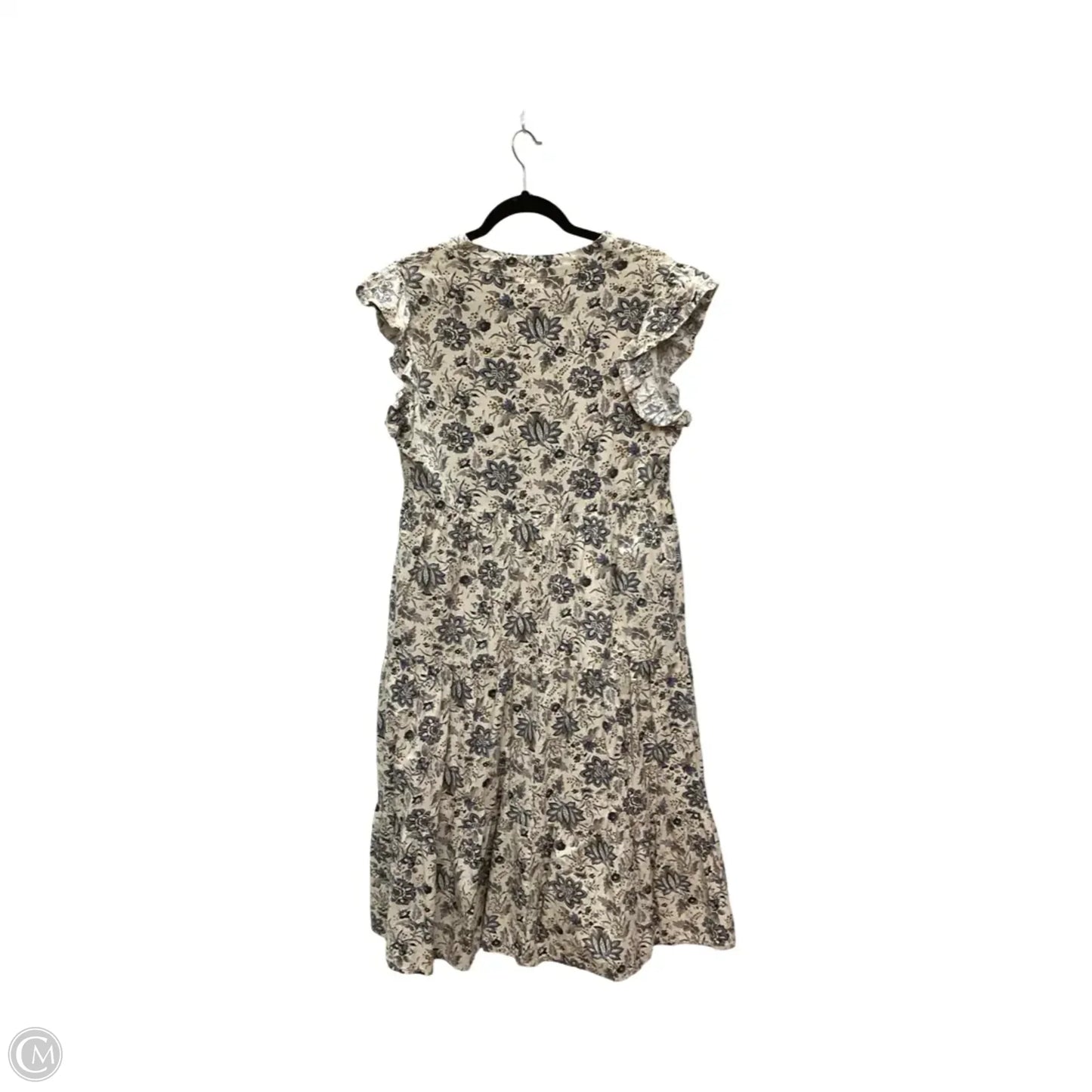 Dress Casual Maxi By Clothes Mentor In Ivory, Size: M