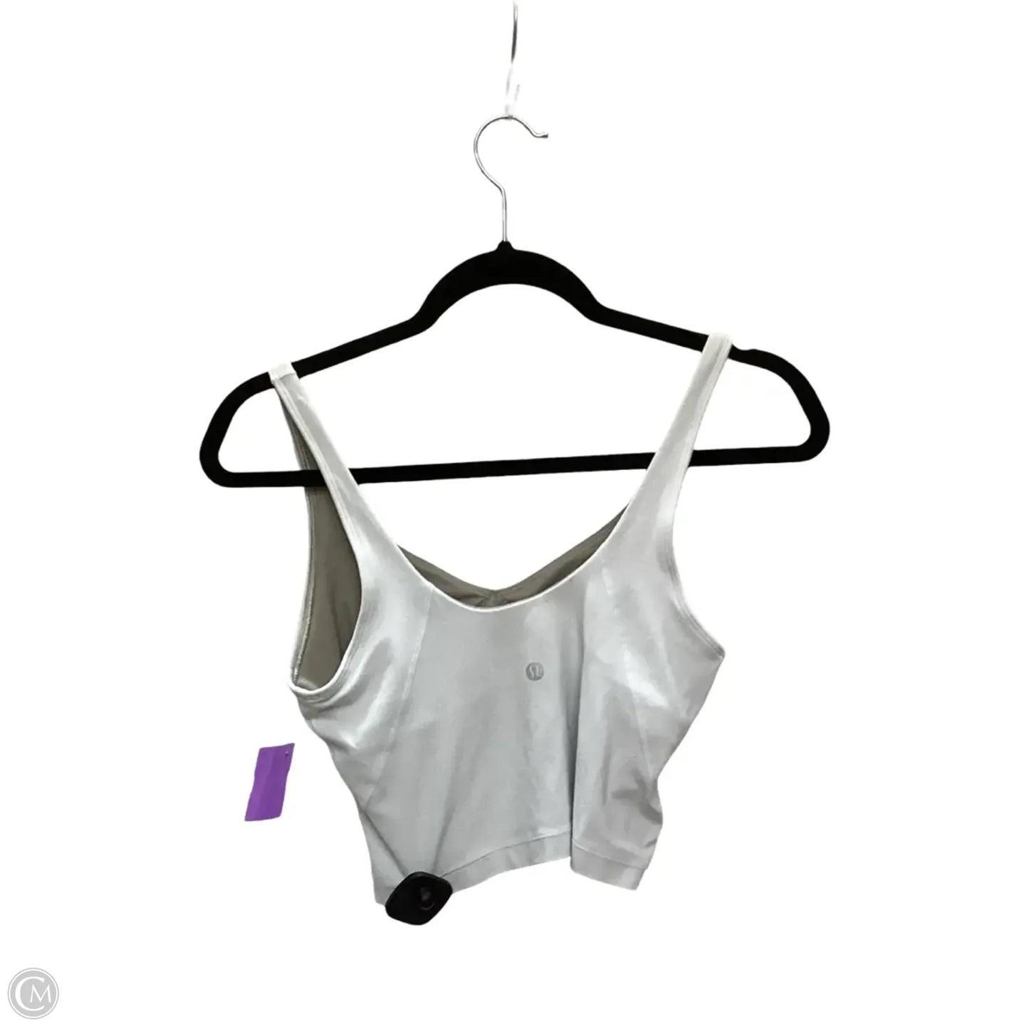 Athletic Bra By Lululemon In White, Size: 8