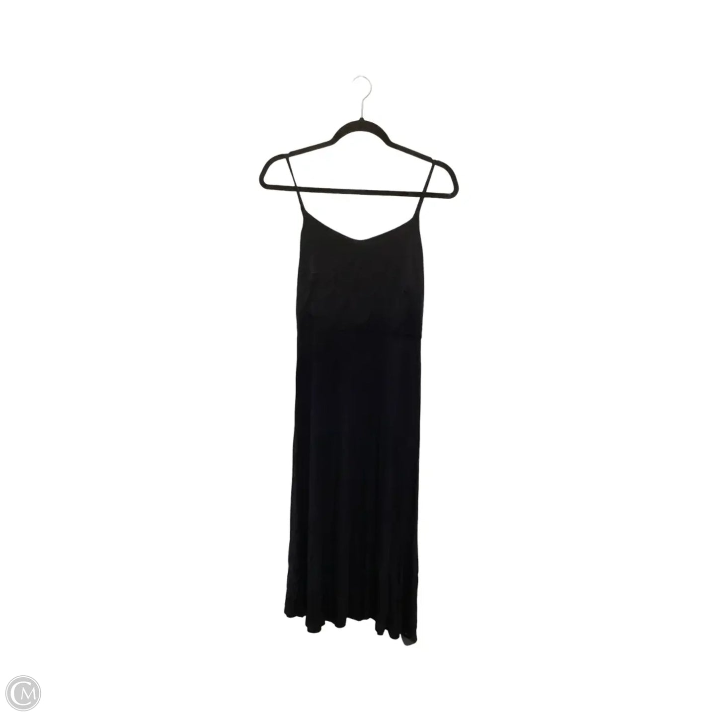 Dress Casual Midi By Loft In Black, Size: 4