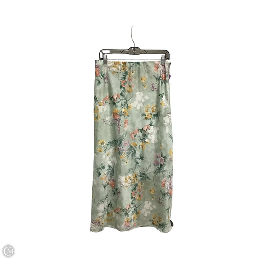 Skirt Midi By Good Luck Gem In Green, Size: L