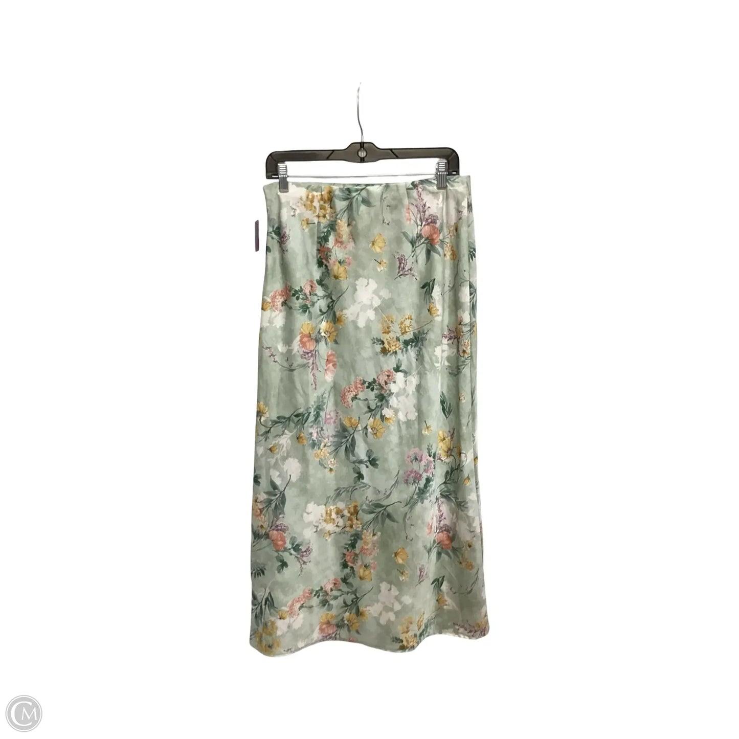 Skirt Midi By Good Luck Gem In Green, Size: L