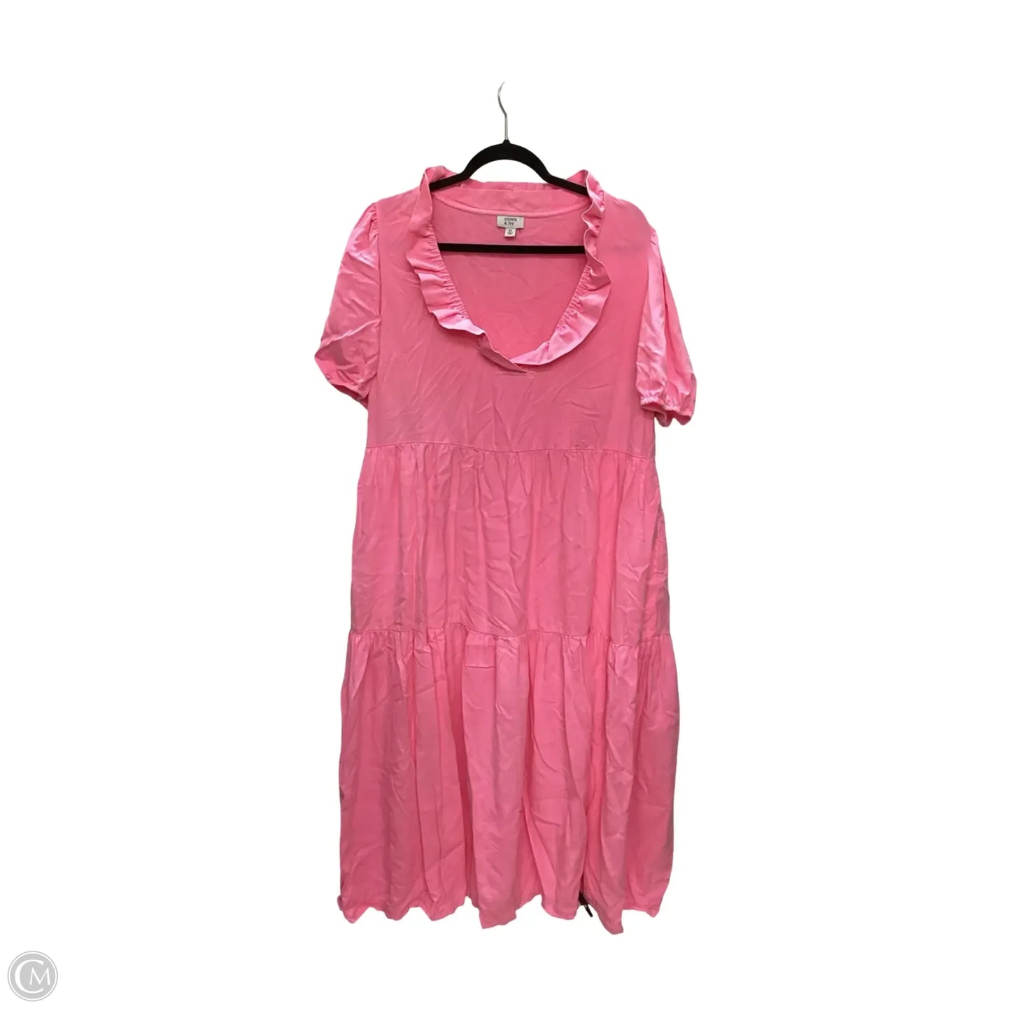 Dress Casual Short By Crown And Ivy In Pink, Size: Xl