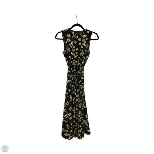 Dress Casual Maxi By Banana Republic In Black, Size: Xs