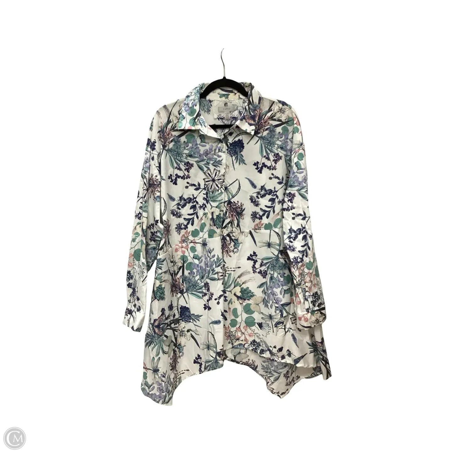Dress Casual Short By Cupio In Floral Print, Size: Xl