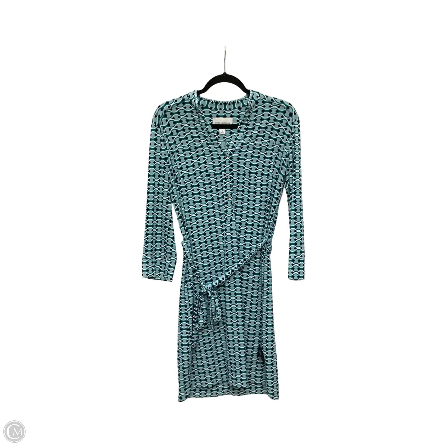 Dress Casual Short By Donna Morgan In Blue, Size: 8
