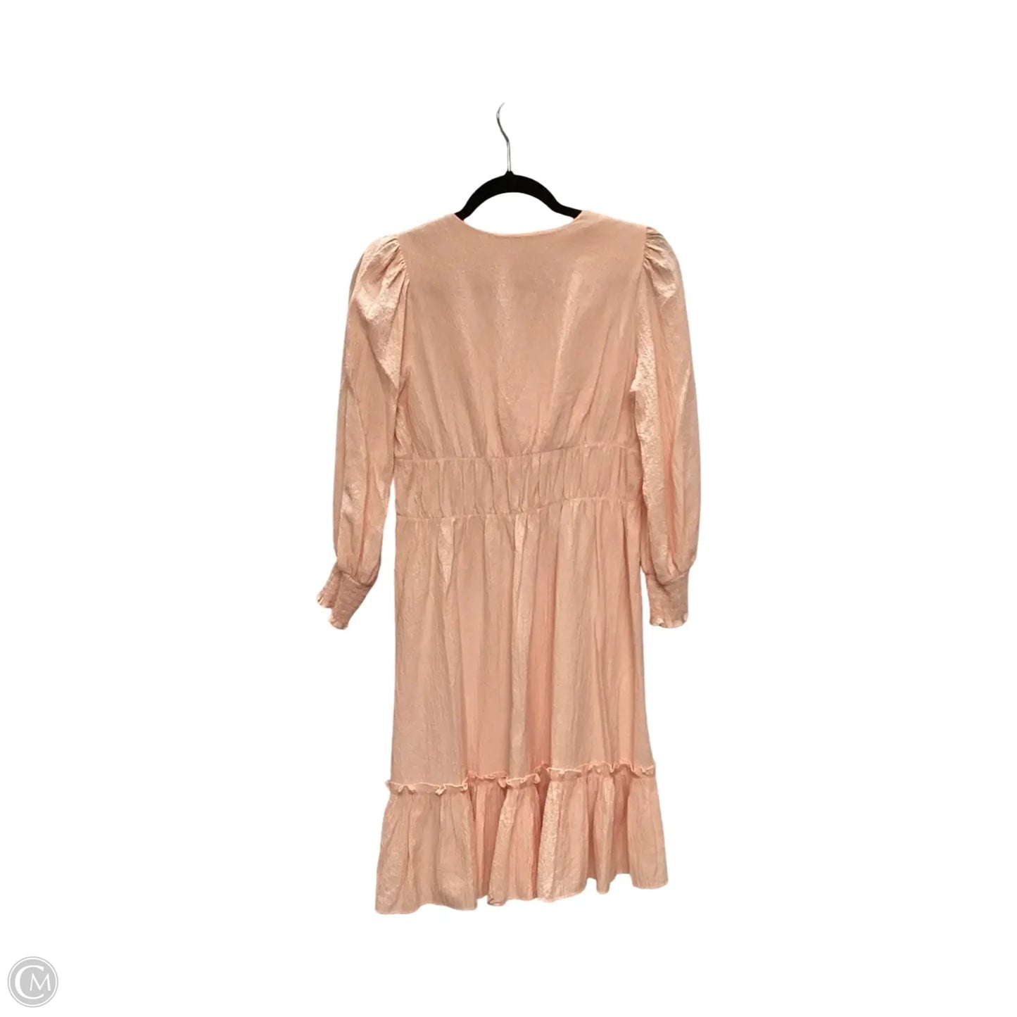 Dress Casual Short By Calvin Klein In Peach, Size: 4