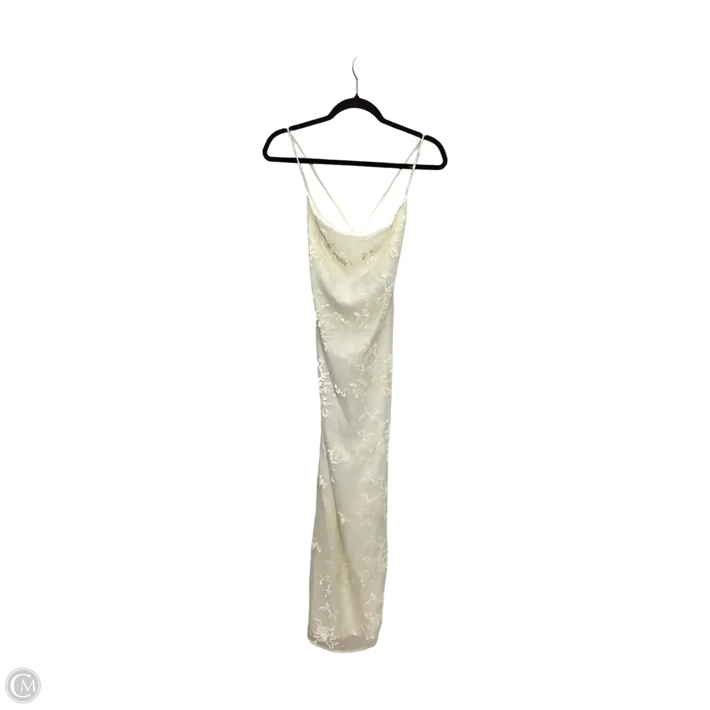 Designer Dress Party Midi By Meshki In White, Size: S