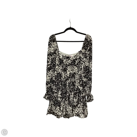 Dress Casual Short By Buddy Love In Black & White, Size: M