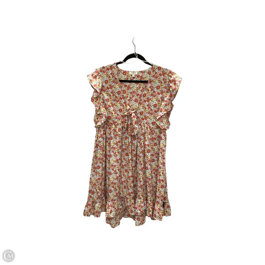 Dress Casual Short By Umgee In Orange, Size: L