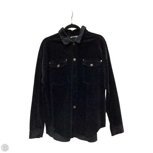 Jacket Denim By In Loom In Black, Size: L