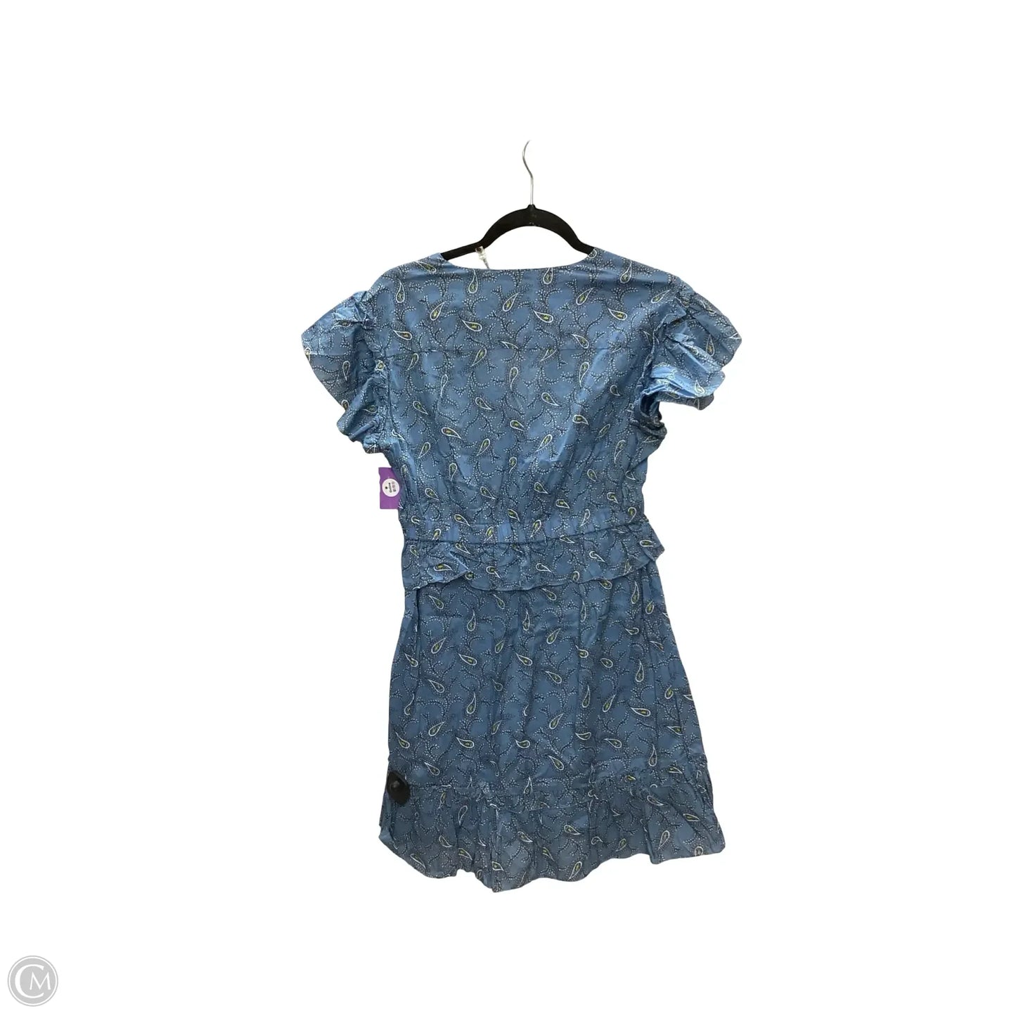Dress Casual Short By Elan In Blue, Size: M