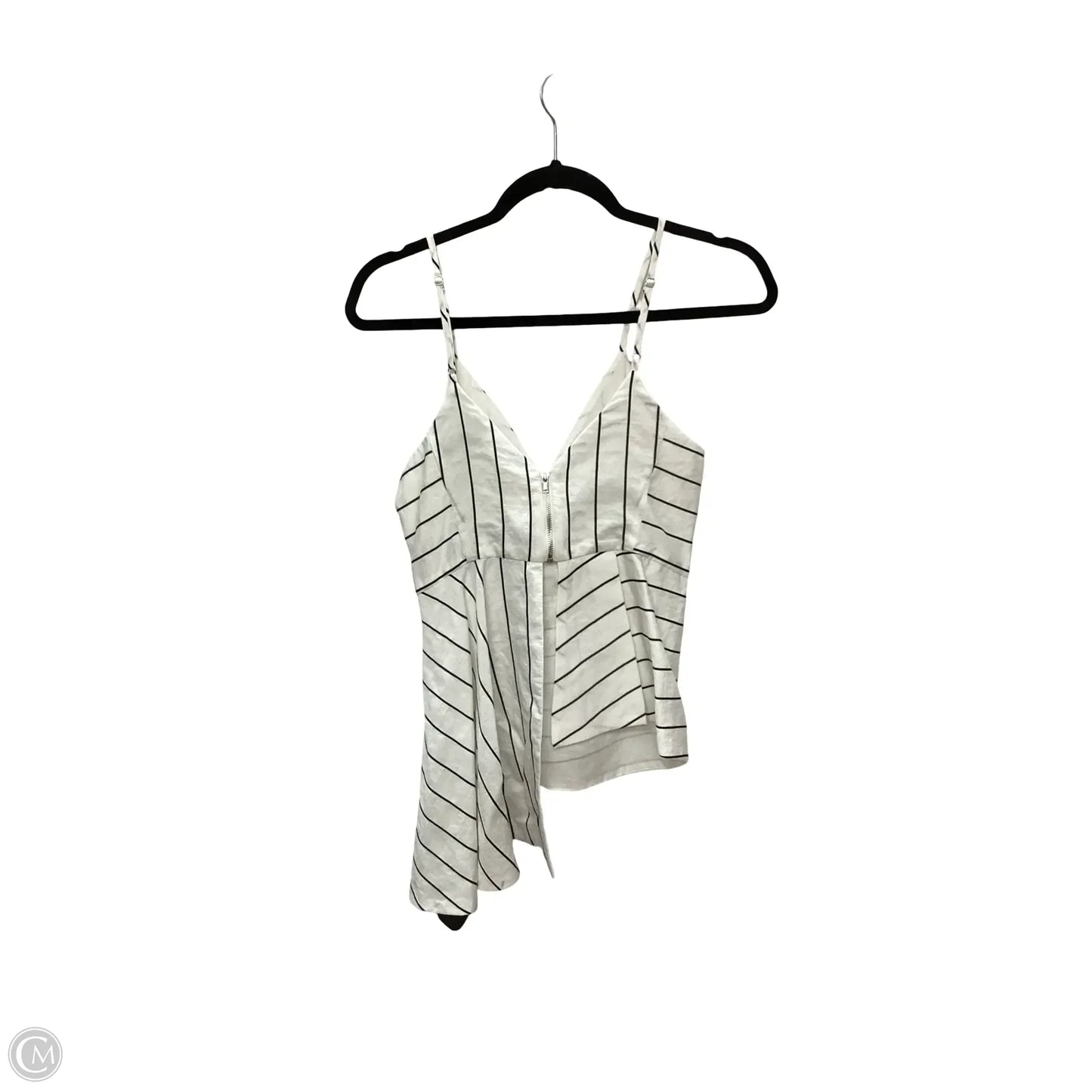 Designer Blouse Sleeveless By Endless Rose In White, Size: Xs