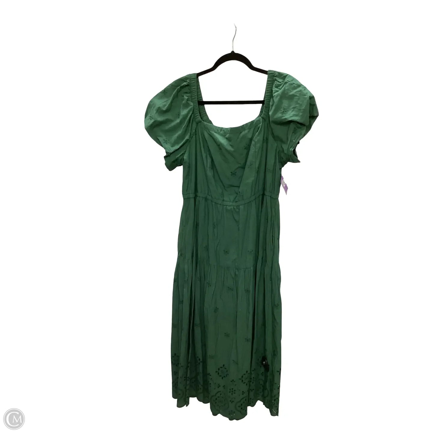Dress Casual Short By Lane Bryant In Green, Size: 14