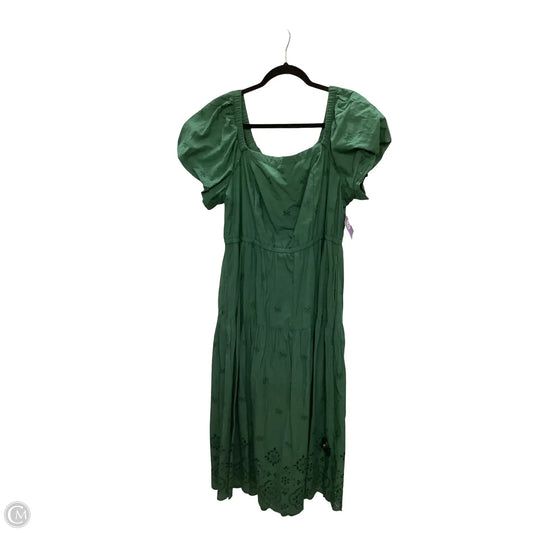 Dress Casual Short By Lane Bryant In Green, Size: 14