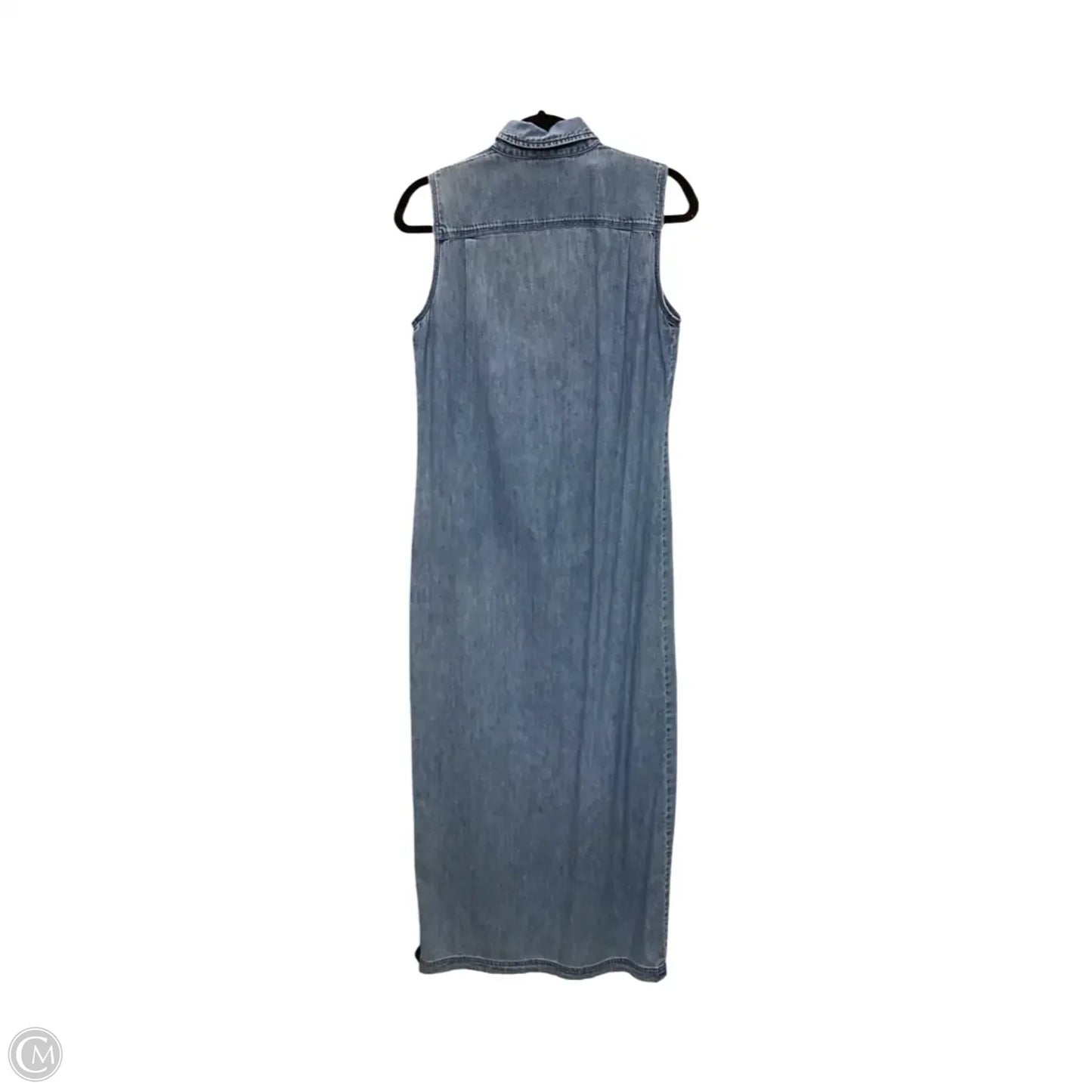 Dress Casual Maxi By Lauren By Ralph Lauren In Blue Denim, Size: 6
