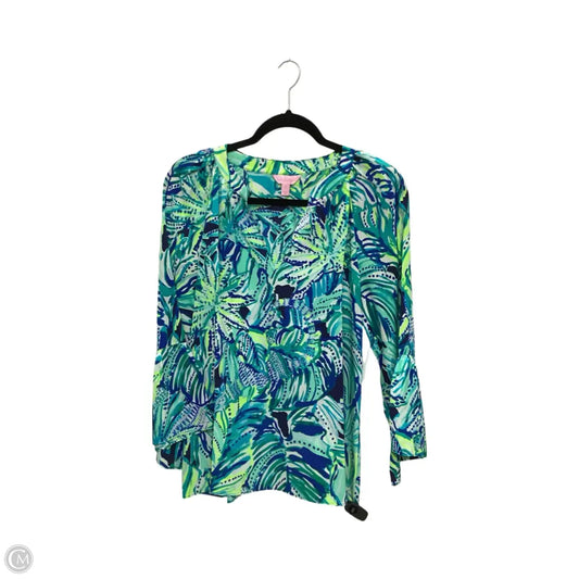 Blouse Designer By Lilly Pulitzer In Multi-colored, Size: S