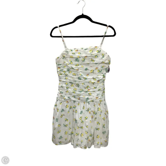 Dress Casual Short By Japna In White, Size: M
