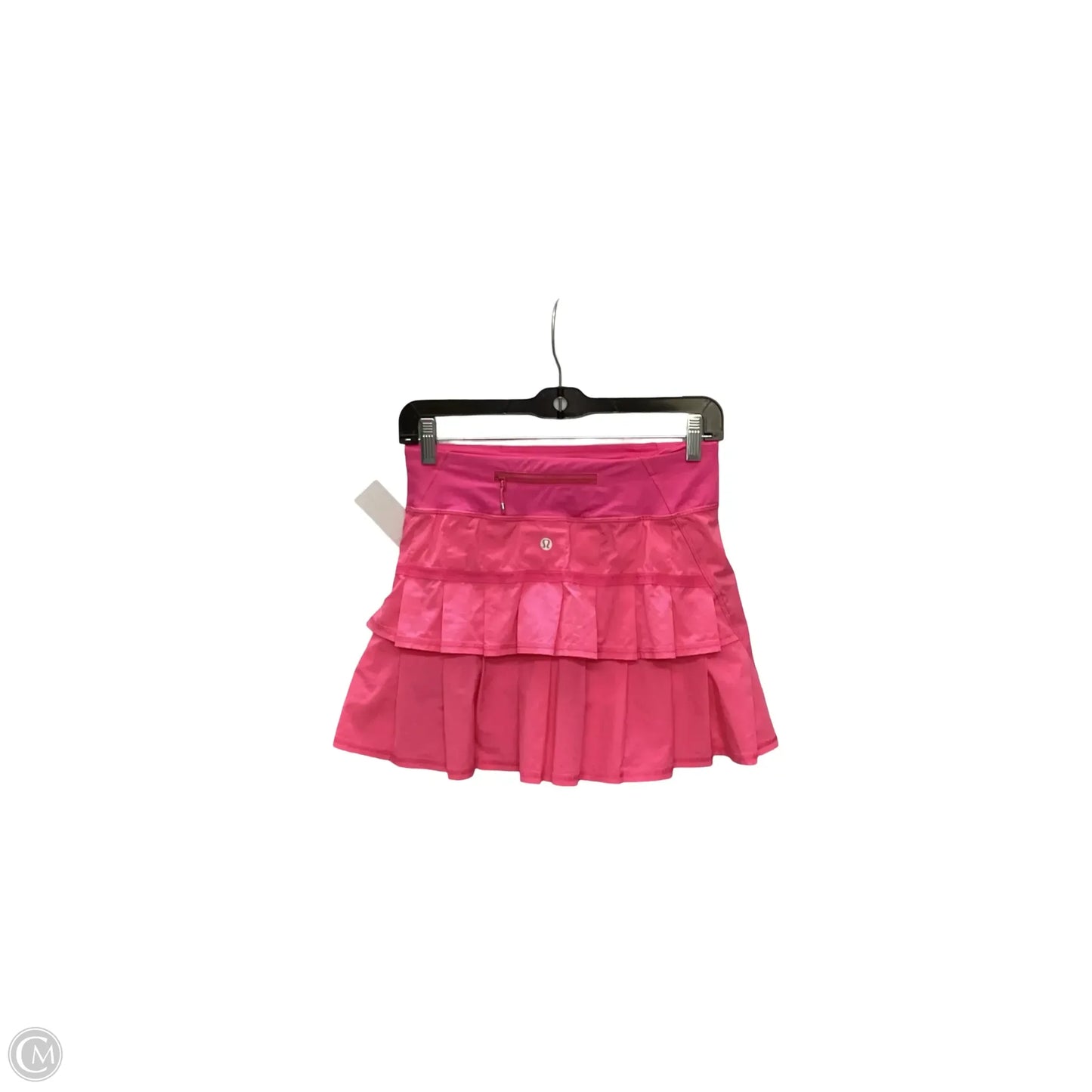 Athletic Skort By Lululemon In Pink, Size: 2