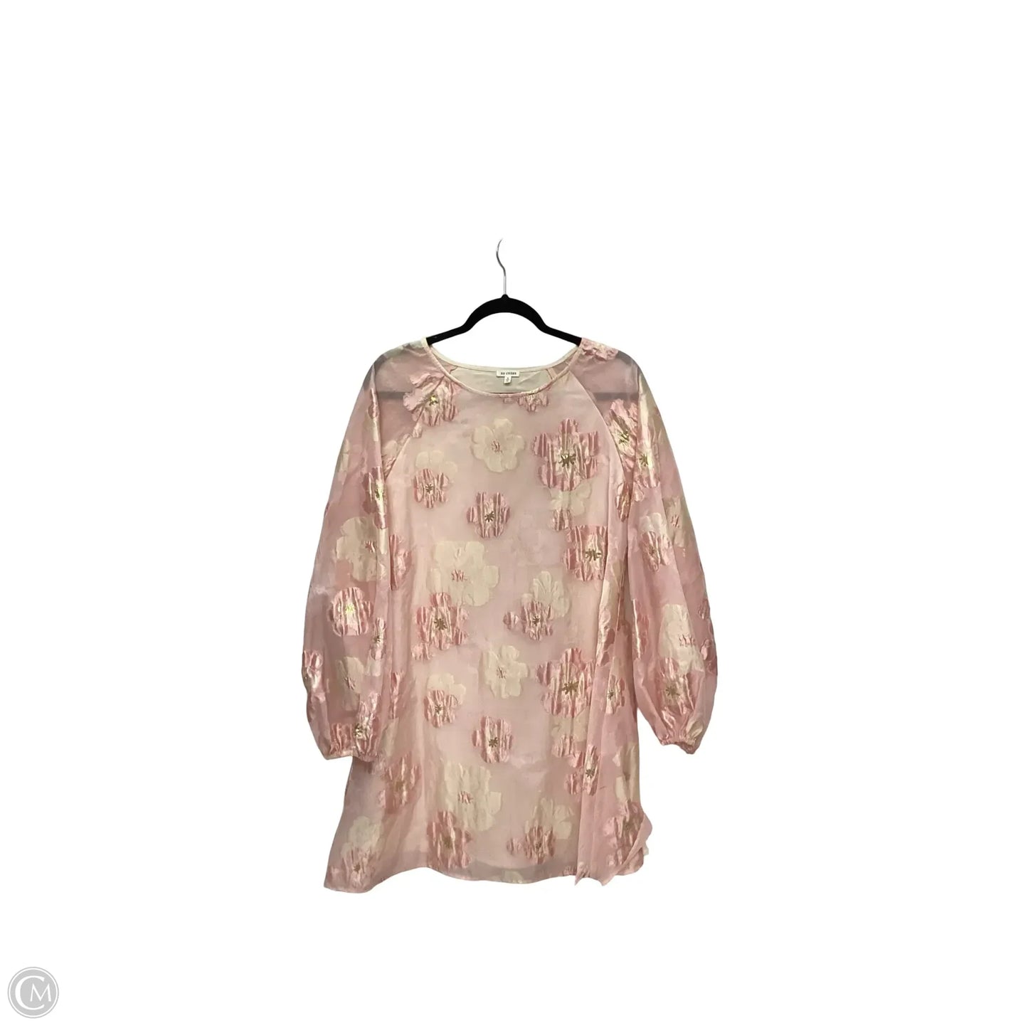 Dress Casual Short By En Creme In Pink, Size: S