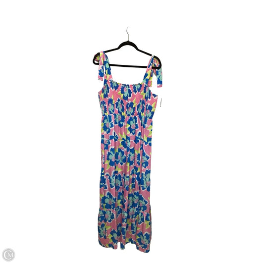Dress Casual Maxi By Michelle Mcdowell In Multi-colored, Size: L