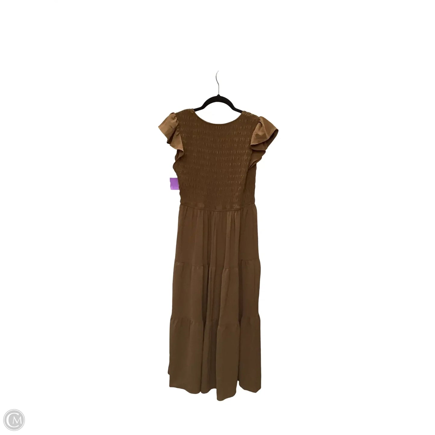 Dress Casual Maxi By Blu Pepper In Brown, Size: S