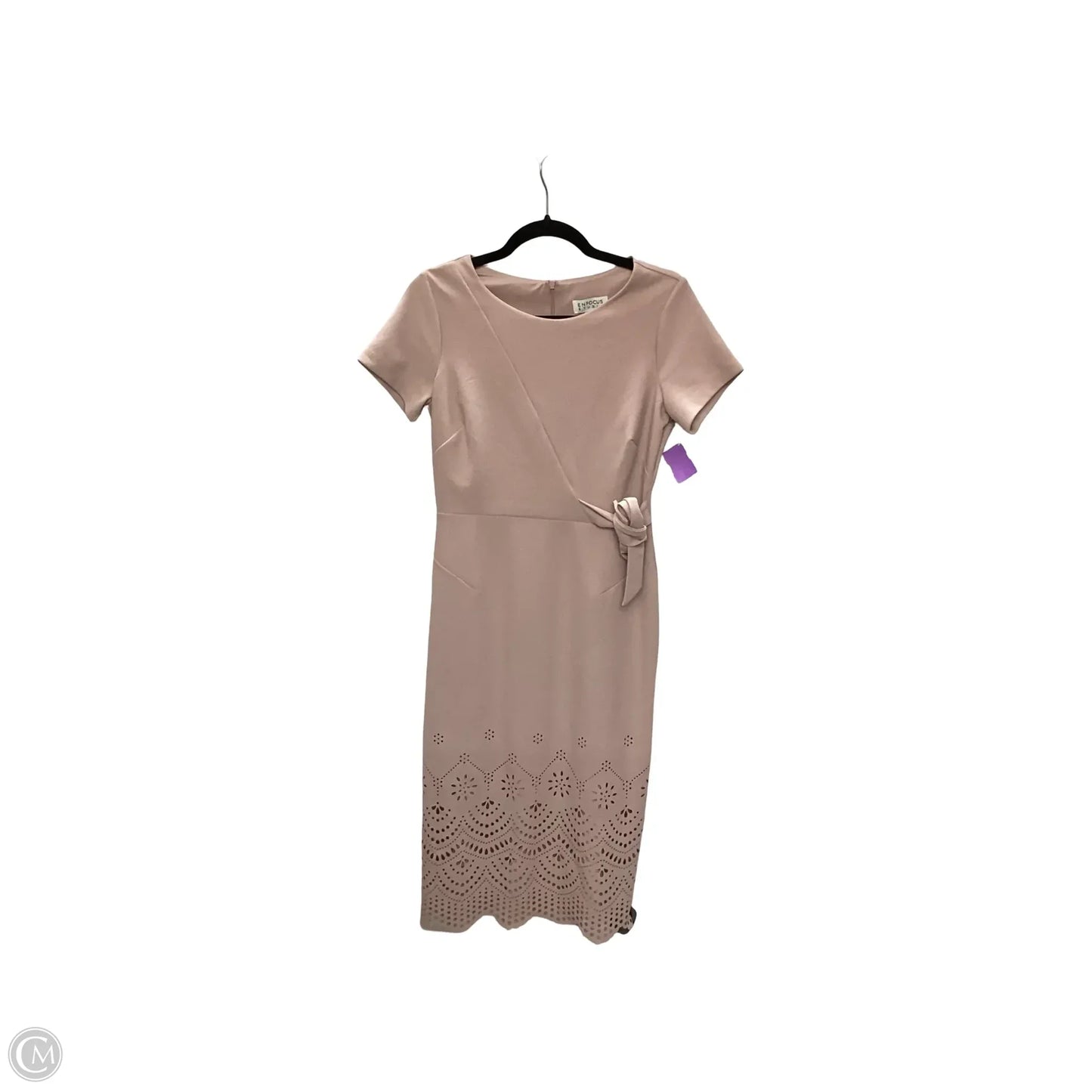 Dress Casual Midi By Enfocus In Mauve, Size: 6