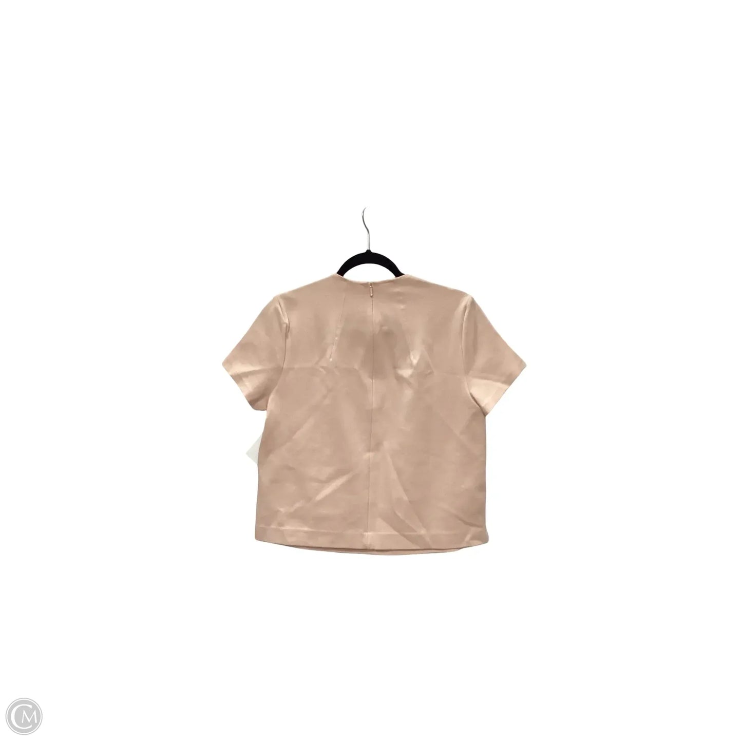 Athletic Top Short Sleeve By Spanx In Peach, Size: M