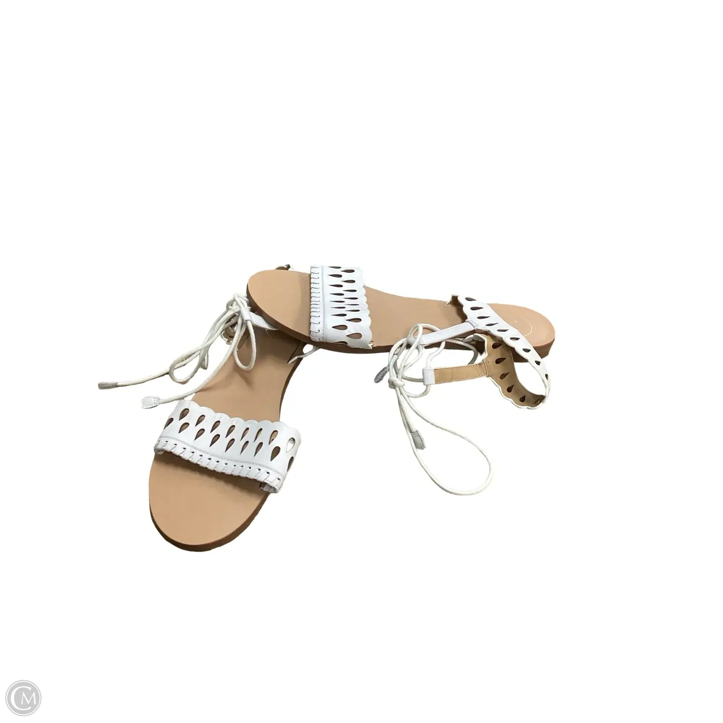 Sandals Flats By Jack Rogers In White, Size: 8.5