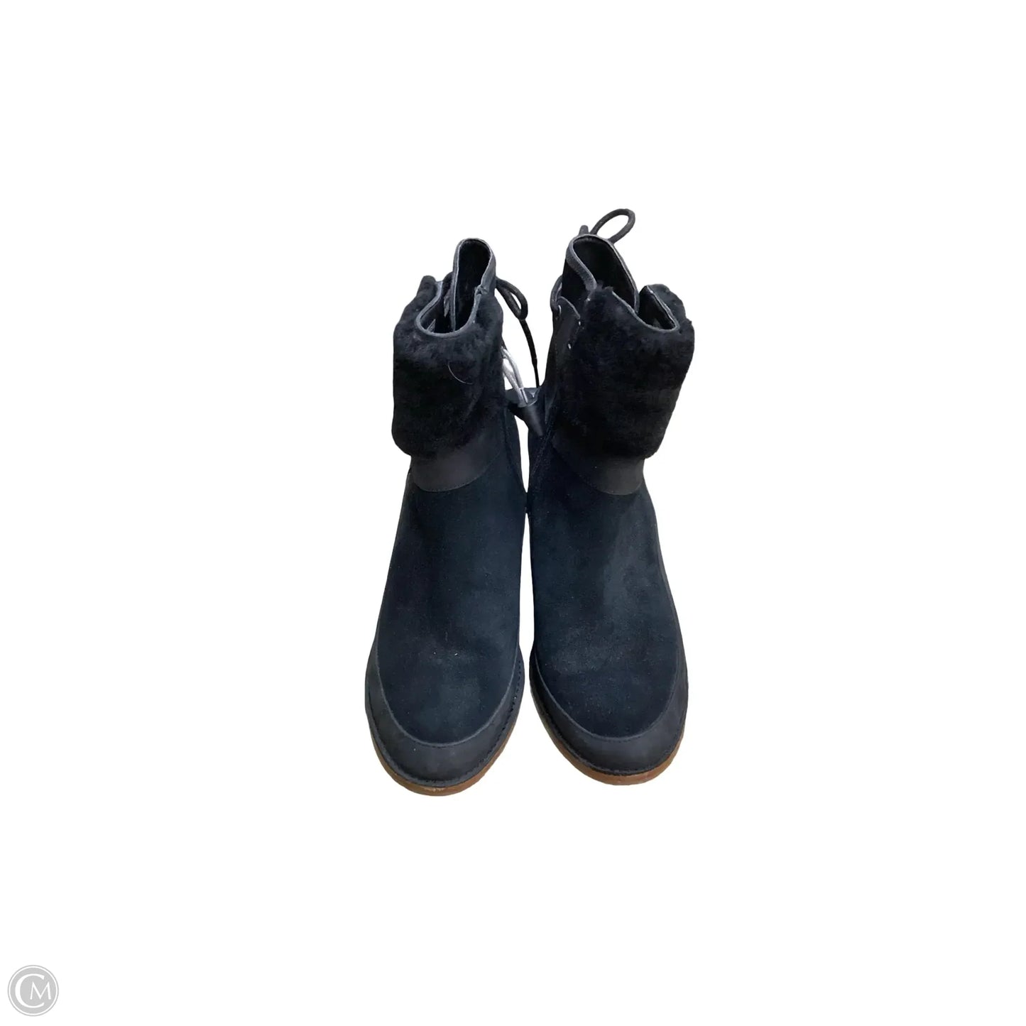 Boots Designer By Ugg In Black, Size: 9.5