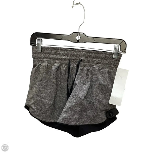 Athletic Shorts By Lululemon In Grey, Size: 2