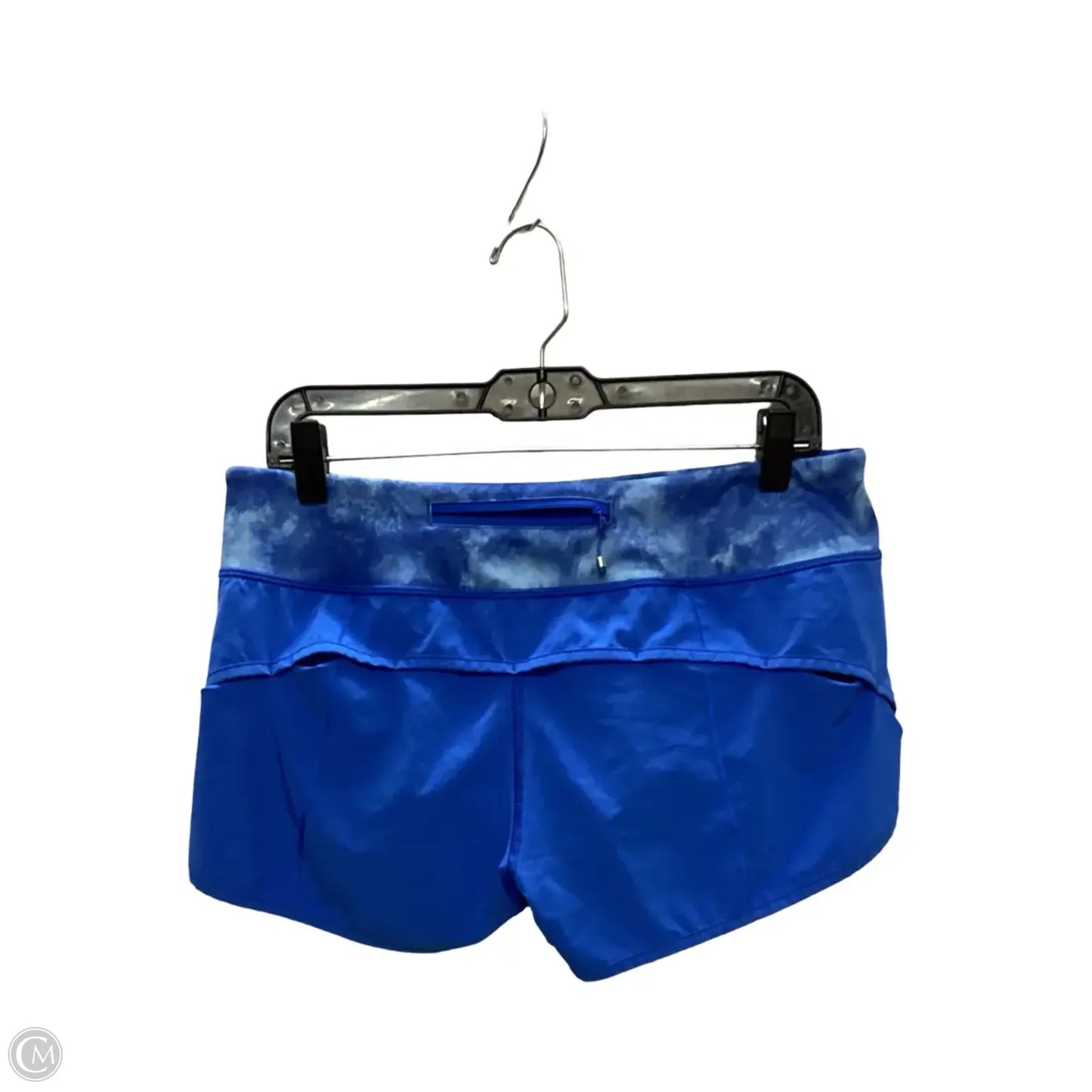 Athletic Shorts By Lululemon In Blue, Size: 8