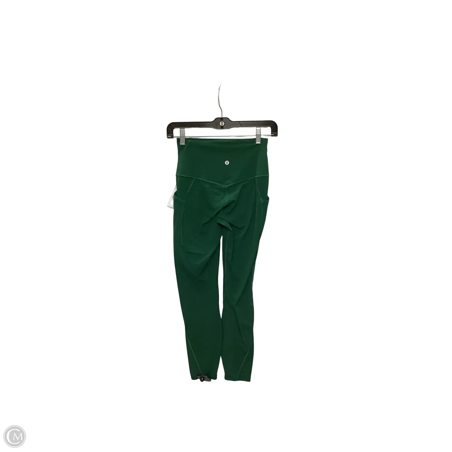Athletic Leggings By Lululemon In Green, Size: 4