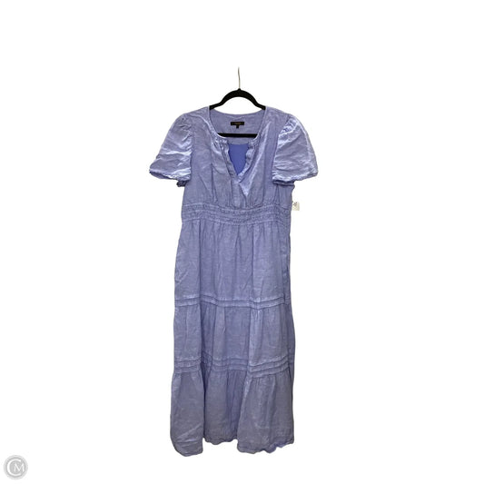 Dress Casual Maxi By Quince In Blue, Size: L