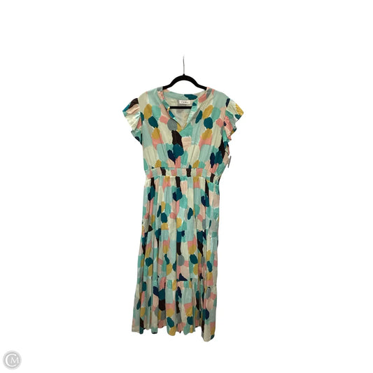 Dress Casual Maxi By Thml In Multi-colored, Size: L
