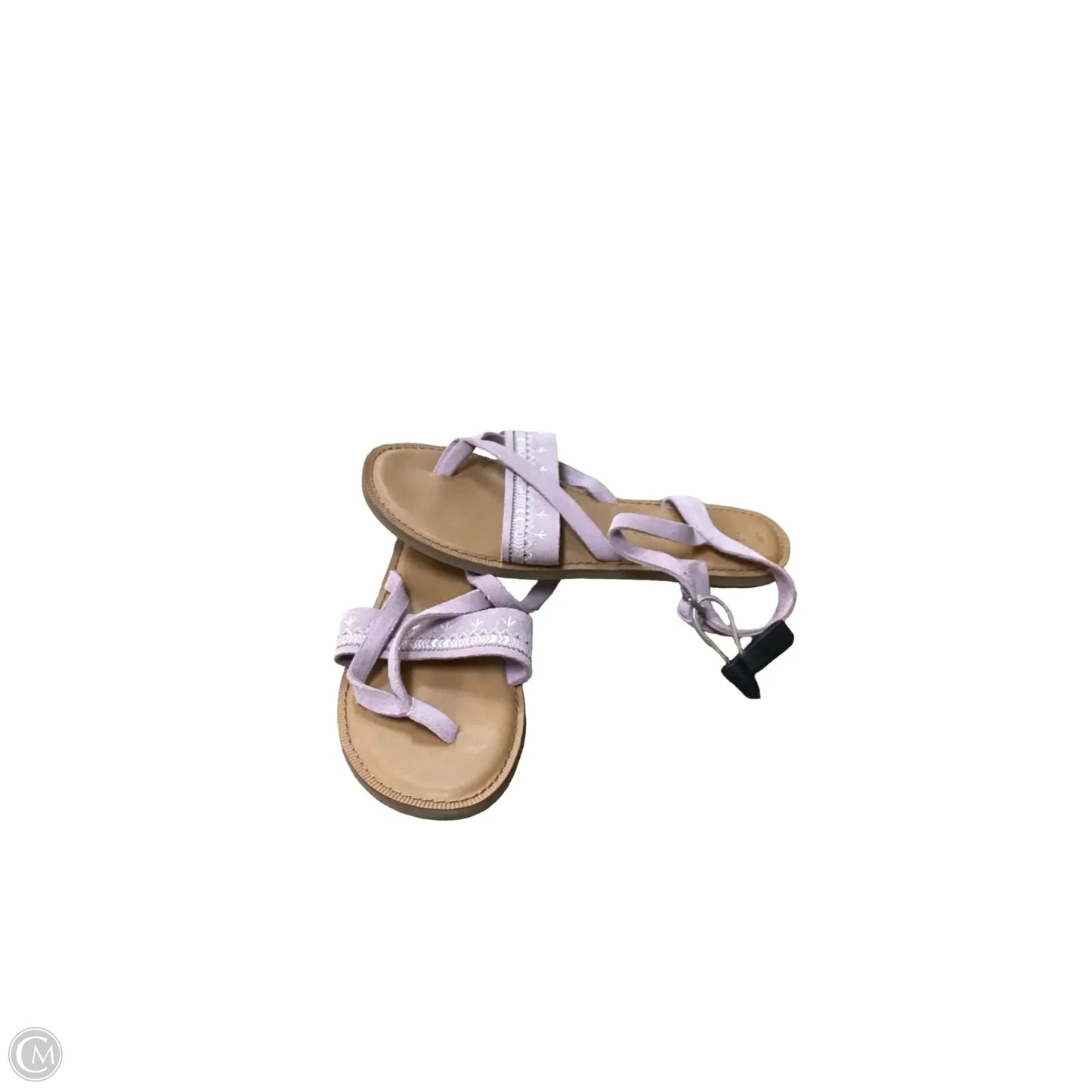 Sandals Flats By Toms In Mauve, Size: 7