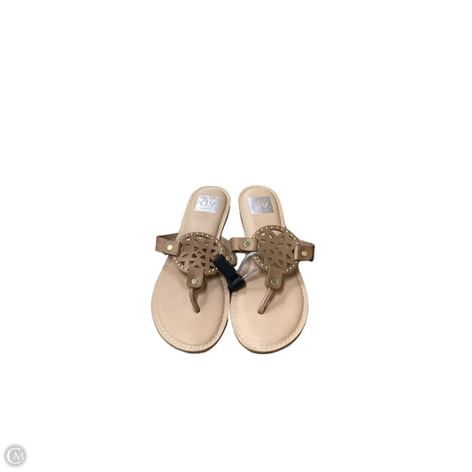 Sandals Flats By Dolce Vita In Brown, Size: 8