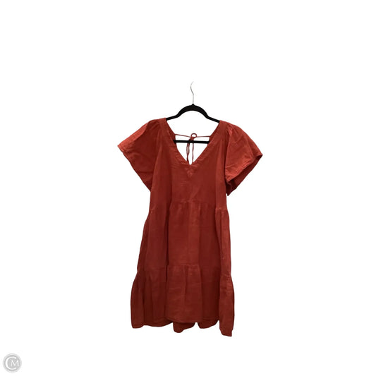 Dress Casual Short By Old Navy In Orange, Size: L