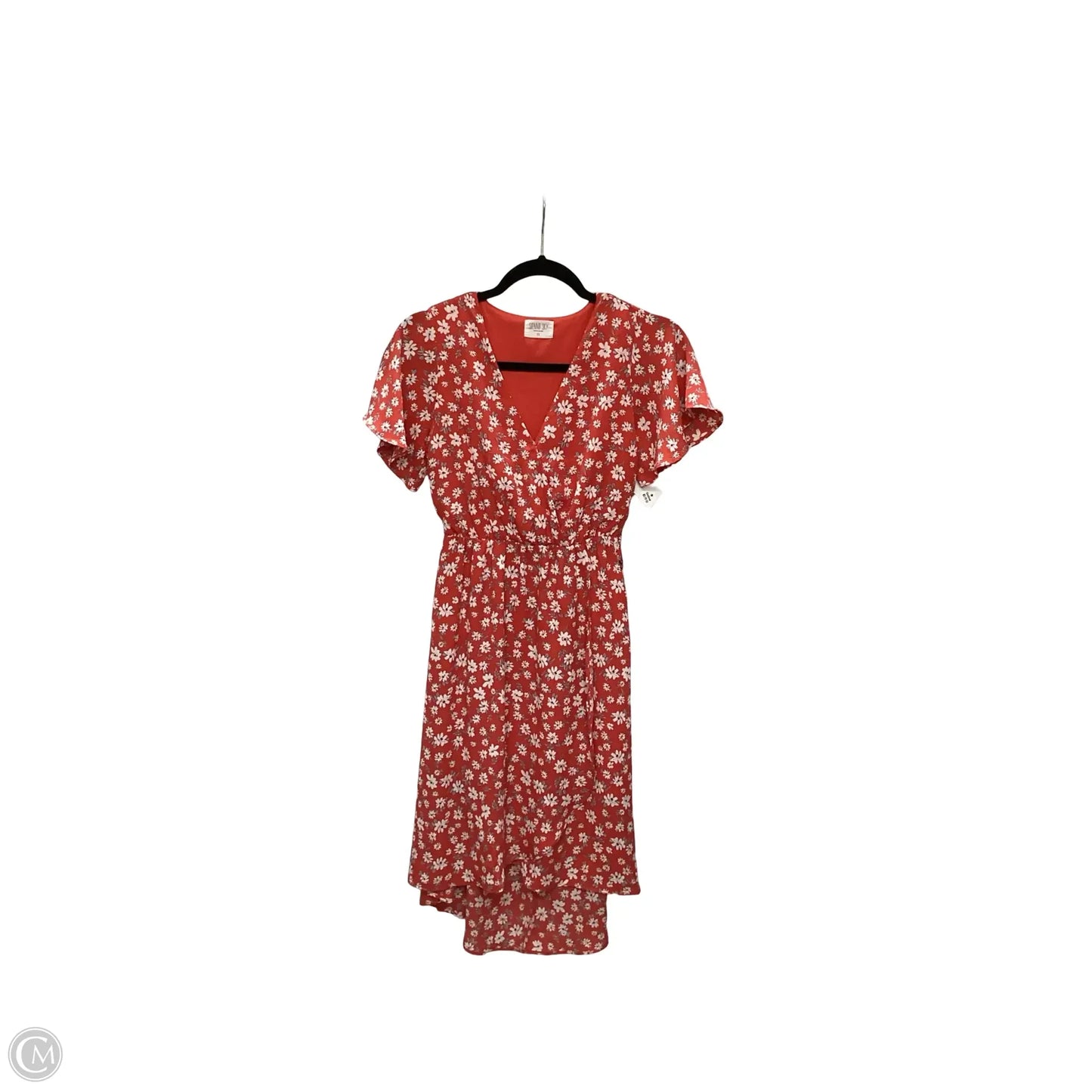 Dress Casual Midi By Sienna Sky In Red, Size: Xs